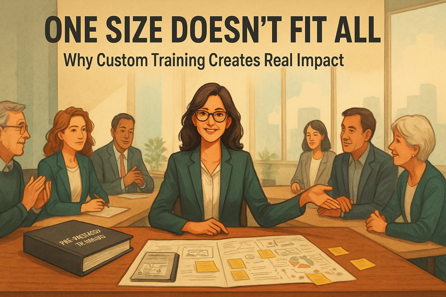 why custom training creates real impact